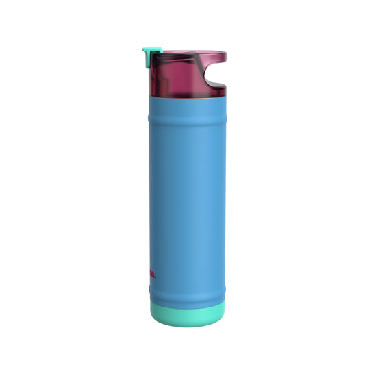 bubba 24 oz DualSip Insulated Stainless Steel Water Bottle - Blue Ribbon - US 6274