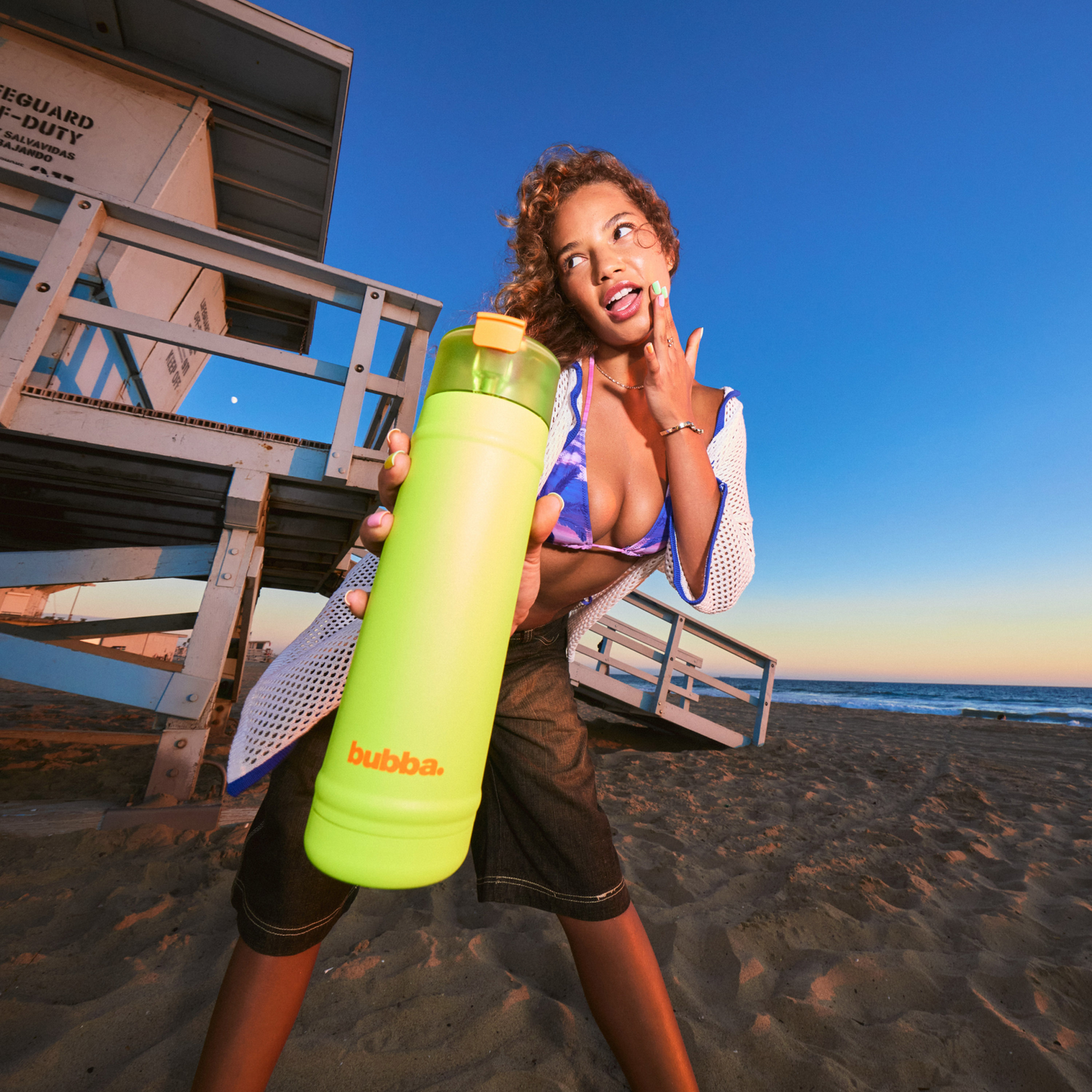 bubba 18 oz DualSip Insulated Stainless Steel Water Bottle - Mood Booster - US 4877