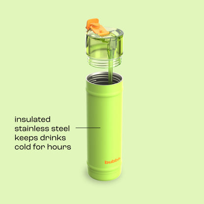bubba 24 oz DualSip Insulated Stainless Steel Water Bottle - Glow Up - US 8326