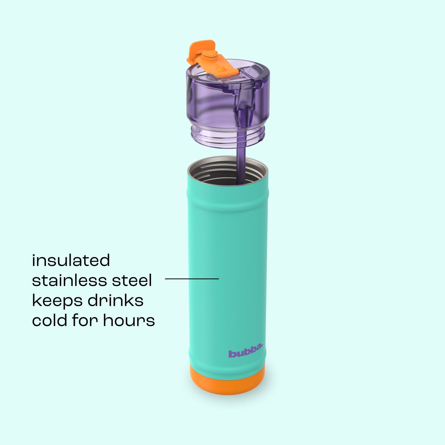 bubba 24 oz DualSip Insulated Stainless Steel Water Bottle -  Field Trip - US 4098