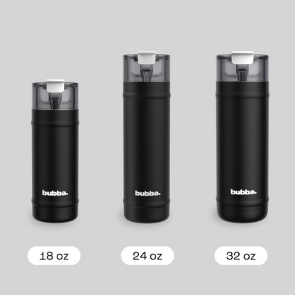 bubba 18 oz DualSip Insulated Stainless Steel Water Bottle -  Office Siren - US 6702