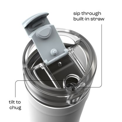 bubba 18 oz DualSip Insulated Stainless Steel Water Bottle - Fresh Kicks - US 5643