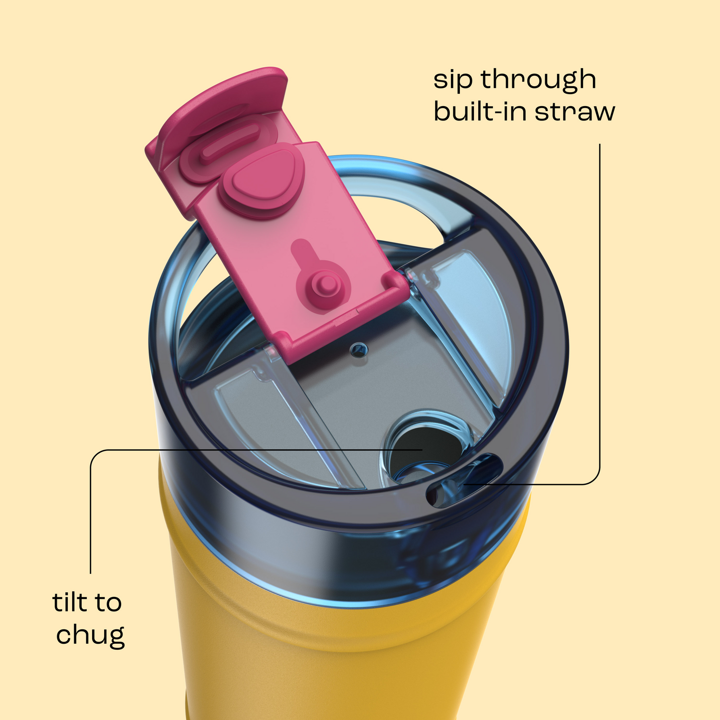 bubba 24 oz DualSip Insulated Stainless Steel Water Bottle - Spirit Week - US 6102