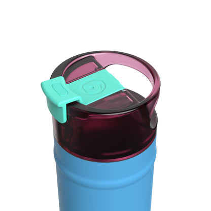 bubba 24 oz DualSip Insulated Stainless Steel Water Bottle - Blue Ribbon - US 6274