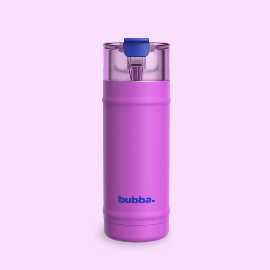 bubba 18 oz DualSip Insulated Stainless Steel Water Bottle - Mood Booster - US 4877