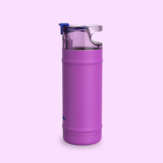 bubba 18 oz DualSip Insulated Stainless Steel Water Bottle - Mood Booster - US 4877