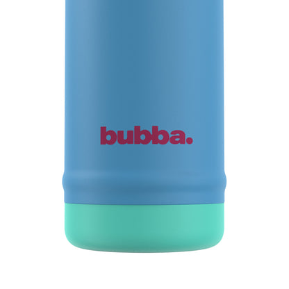 bubba 24 oz DualSip Insulated Stainless Steel Water Bottle - Blue Ribbon - US 6274