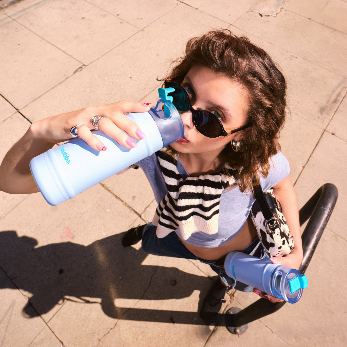 bubba 24 oz DualSip Insulated Stainless Steel Water Bottle - Tropical Eclipse - US 2398