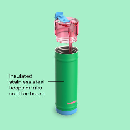 bubba 24 oz DualSip Insulated Stainless Steel Water Bottle - Fresh Serve - US 8946
