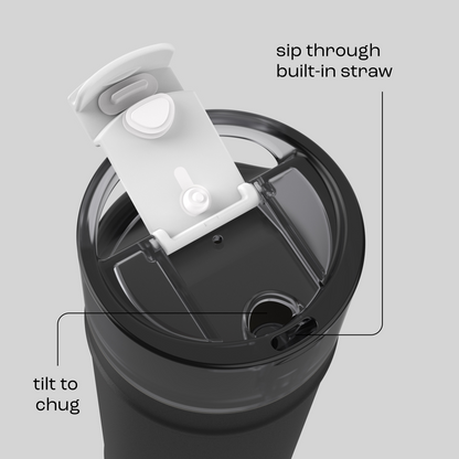 bubba 32 oz DualSip Insulated Stainless Steel Water Bottle - Office Siren - US 5590