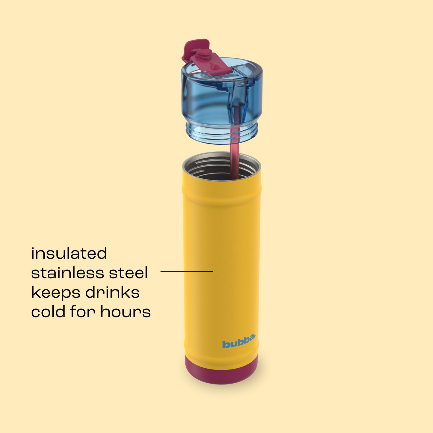 bubba 24 oz DualSip Insulated Stainless Steel Water Bottle - Spirit Week - US 6102