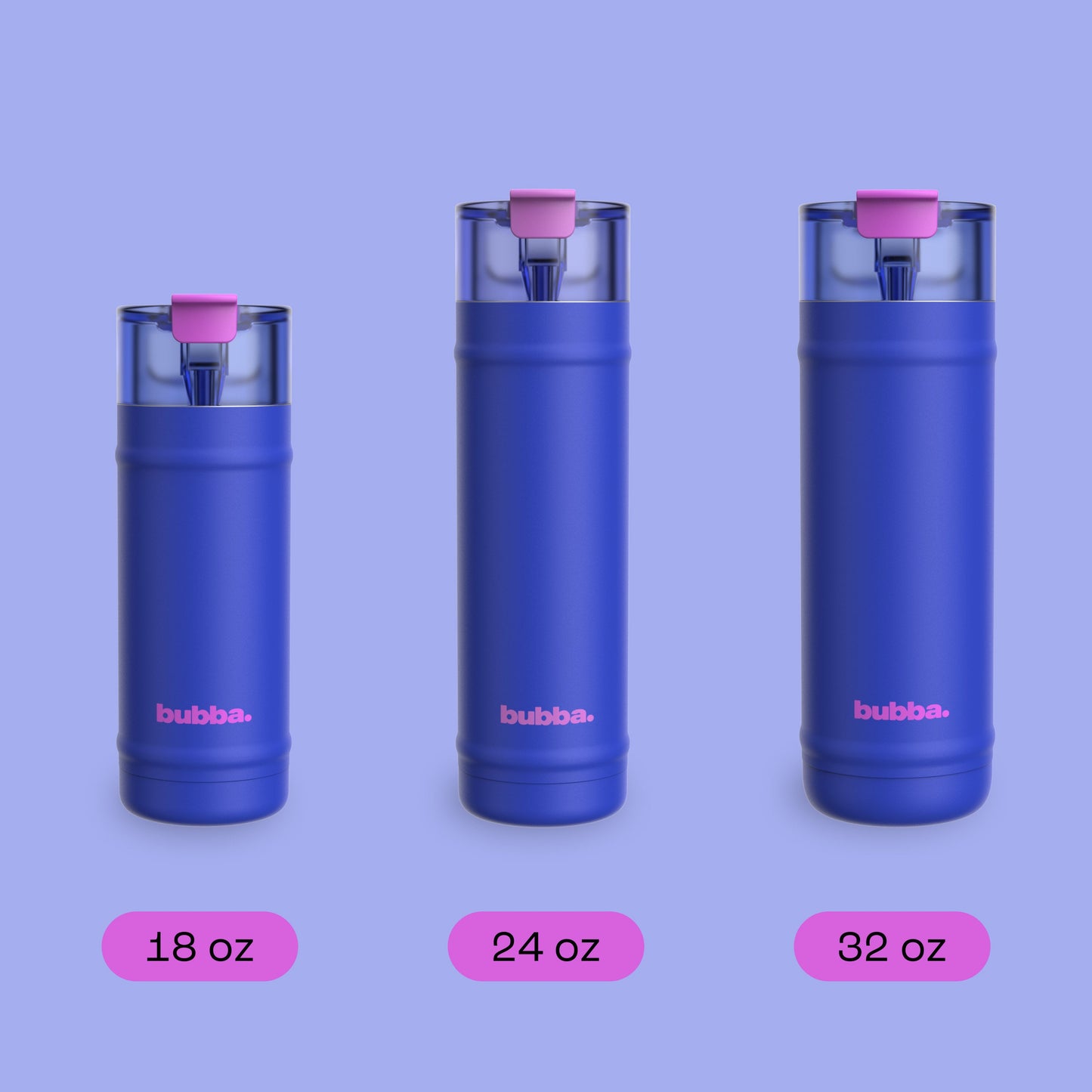 bubba 24 oz DualSip Insulated Stainless Steel Water Bottle - Ocean Energy - US 9288