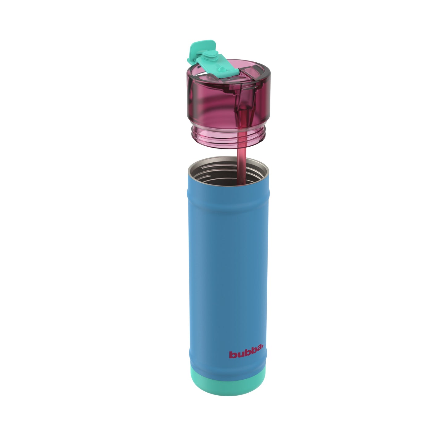 bubba 24 oz DualSip Insulated Stainless Steel Water Bottle - Blue Ribbon - US 6274