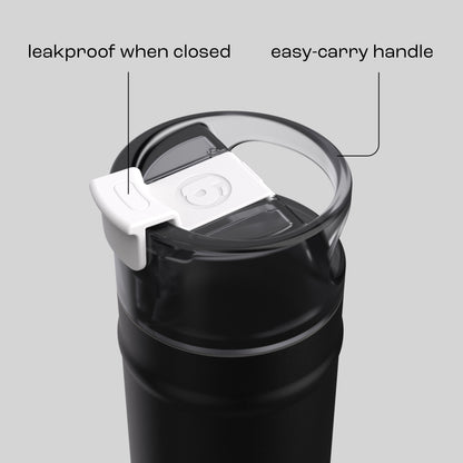 bubba 24 oz DualSip Insulated Stainless Steel Water Bottle - Office Siren - US 3378