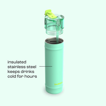 bubba 24 oz DualSip Insulated Stainless Steel Water Bottle - Tropical Eclipse - US 2398