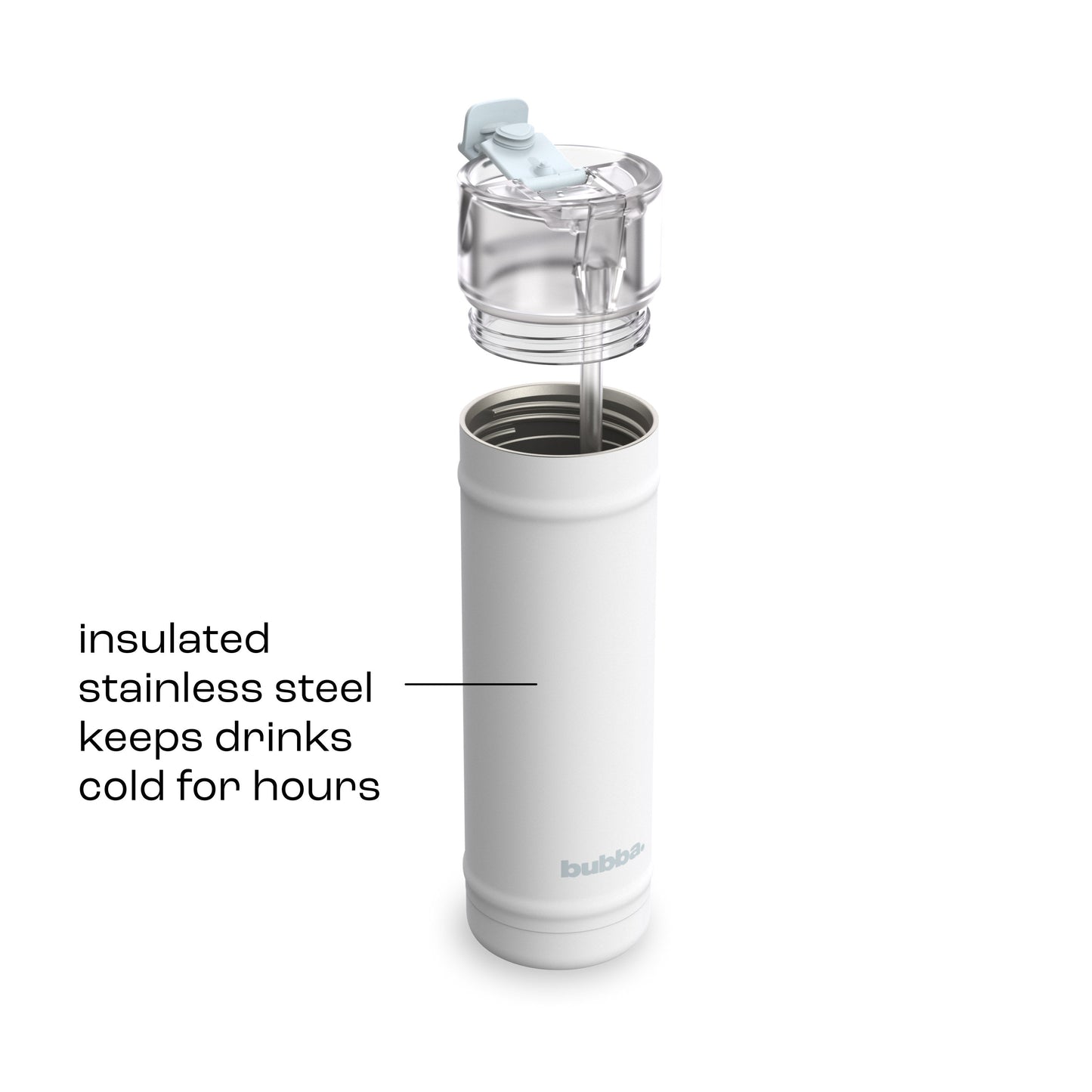 bubba 24 oz DualSip Insulated Stainless Steel Water Bottle - Fresh Kicks - US 4715